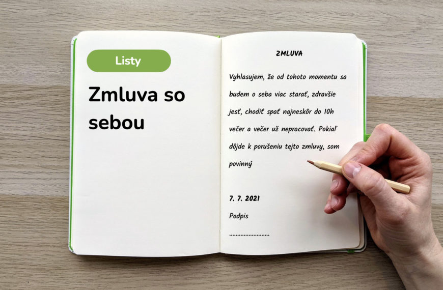 ✍️ Zmluva so sebou